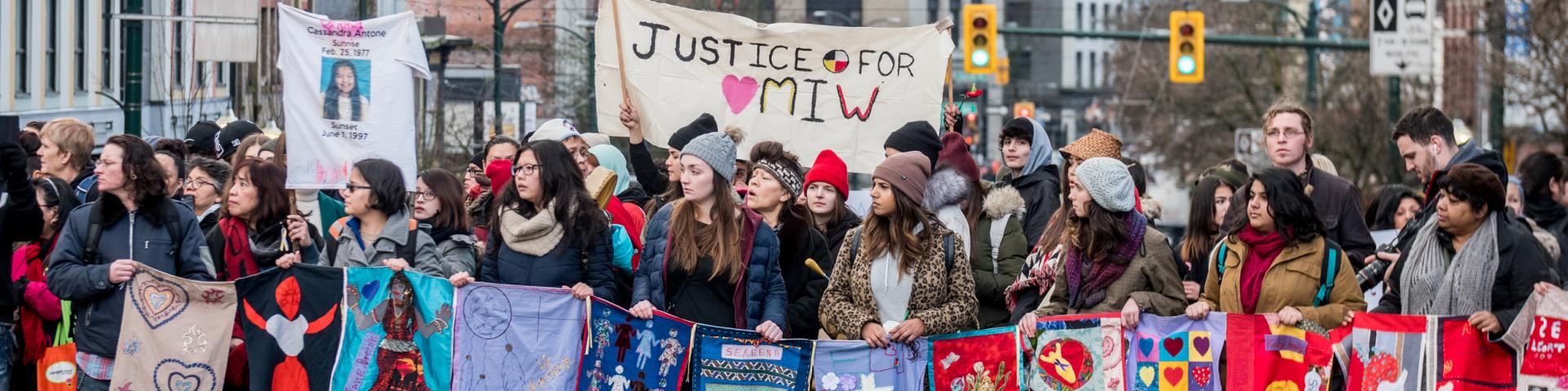 MMIWG March, Saman Shariati, The Ubyssey