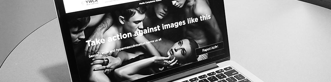 Computer showing Media Complaints Tool