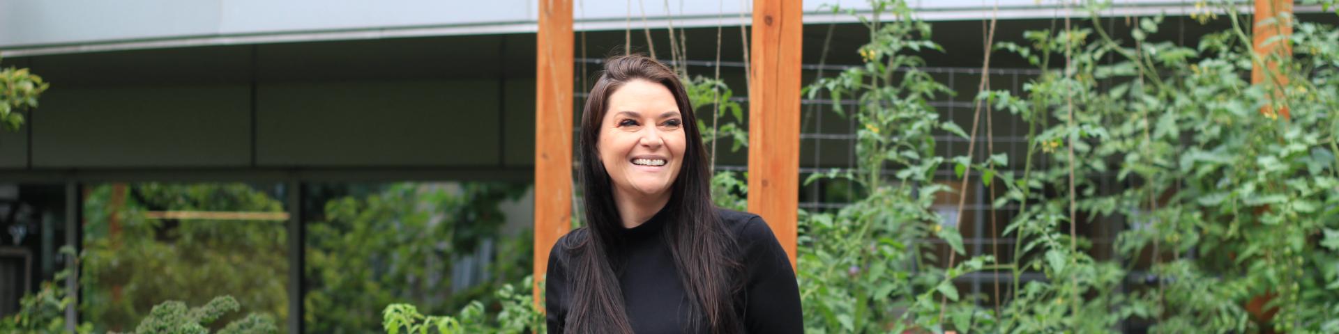 Carla Newton, Registered Nurse and member of the YWCA Scholarship Committee. 