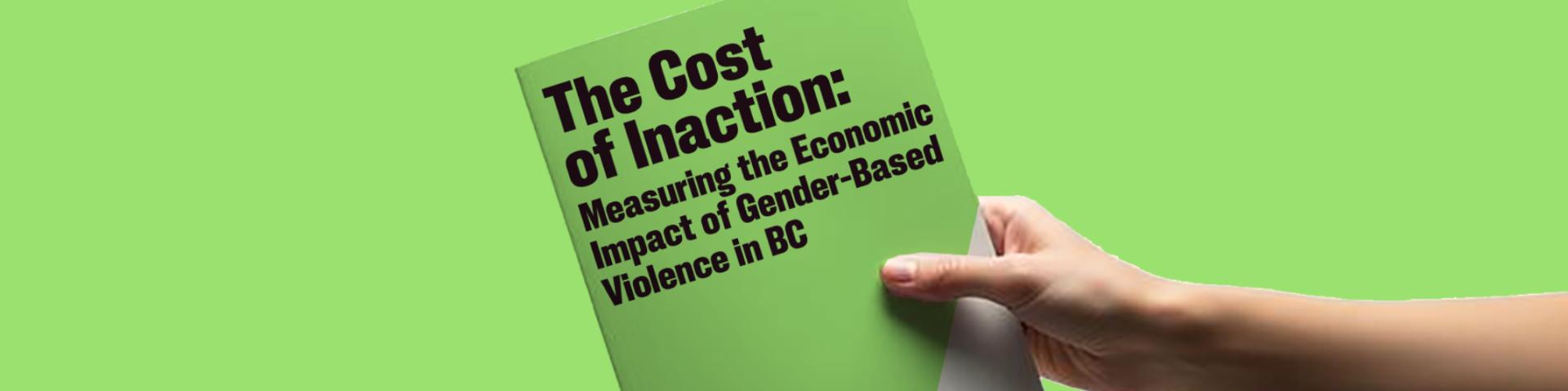 Gender-Based Violence Costs BC More than $1B Annually 