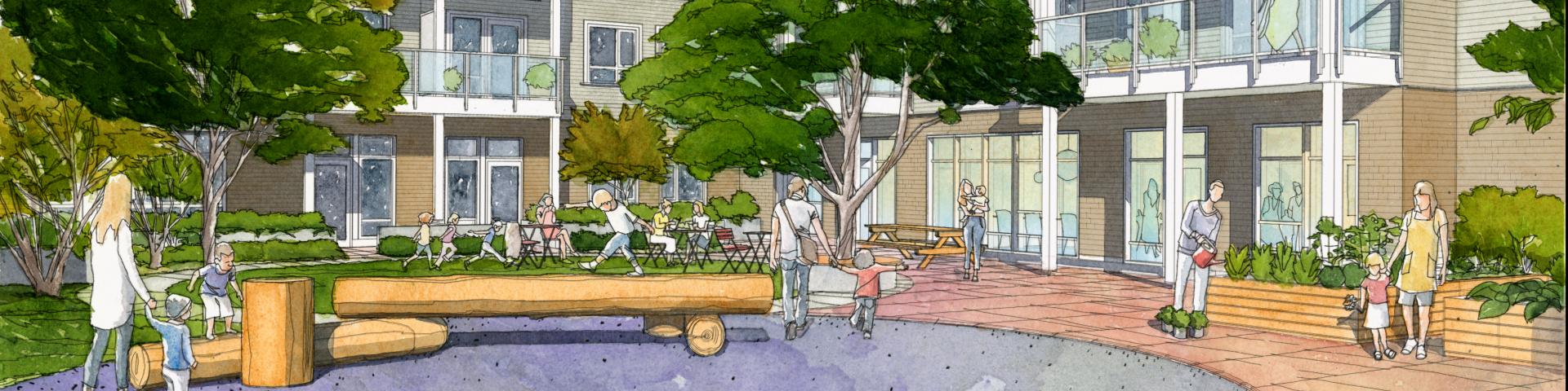 Cindy Beedie Place rendering