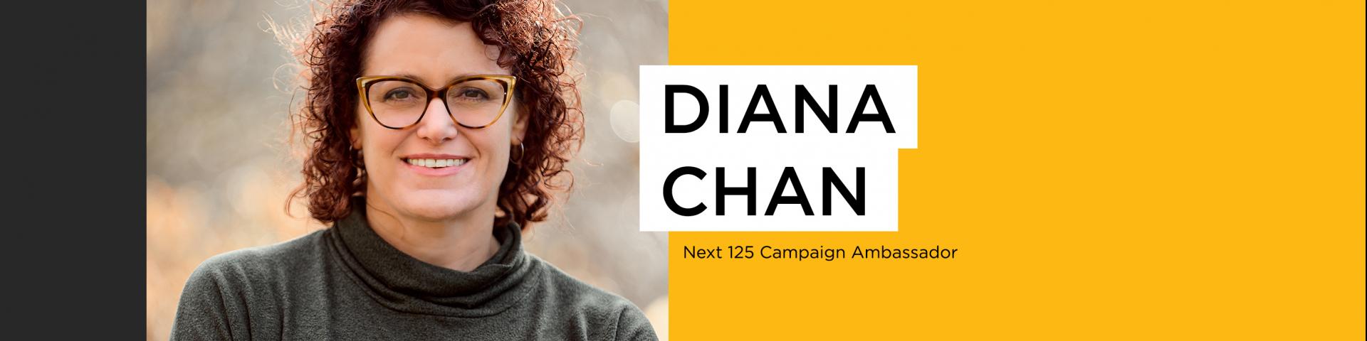 Photo of The Next 125 Ambassador, Diana Chan
