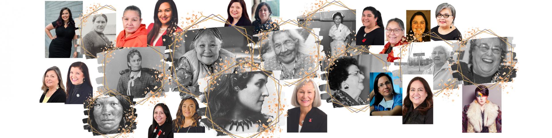 Photos of Strong Indigenous Women on Turtle Island 