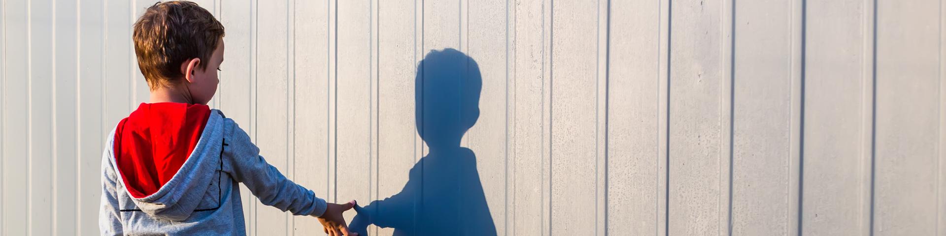 Boy alone