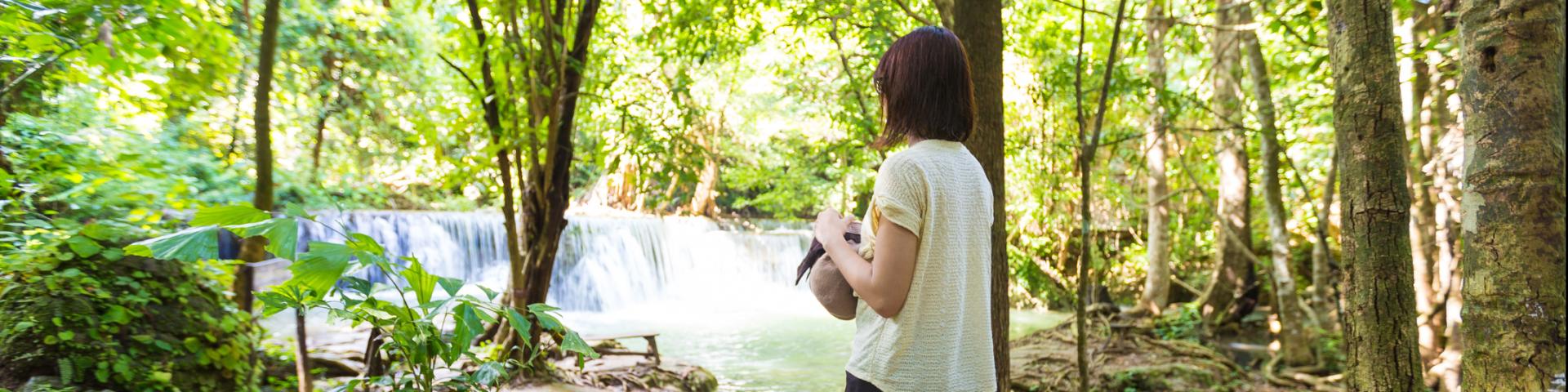 women in nature