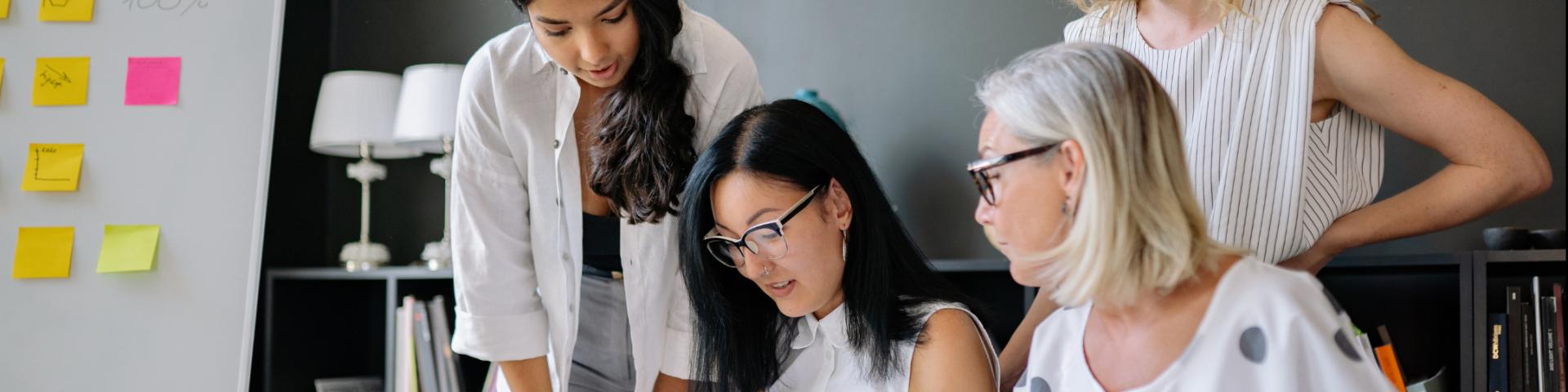 Women learning together