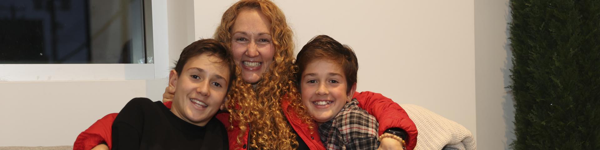 YWCA BC Family - mother and her two sons