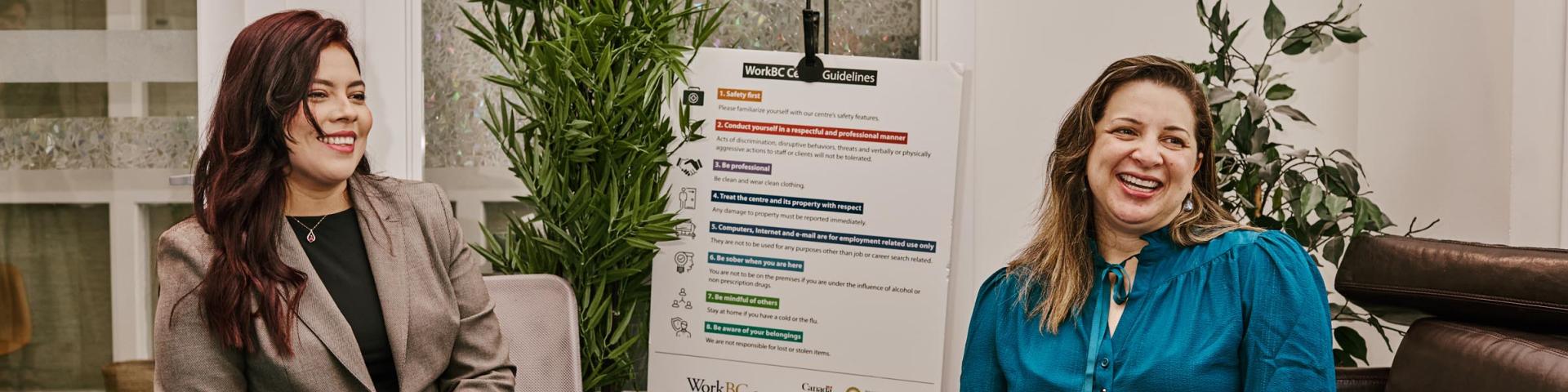 Women at Career Zone