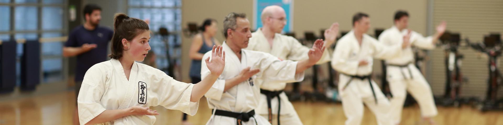 Karate class