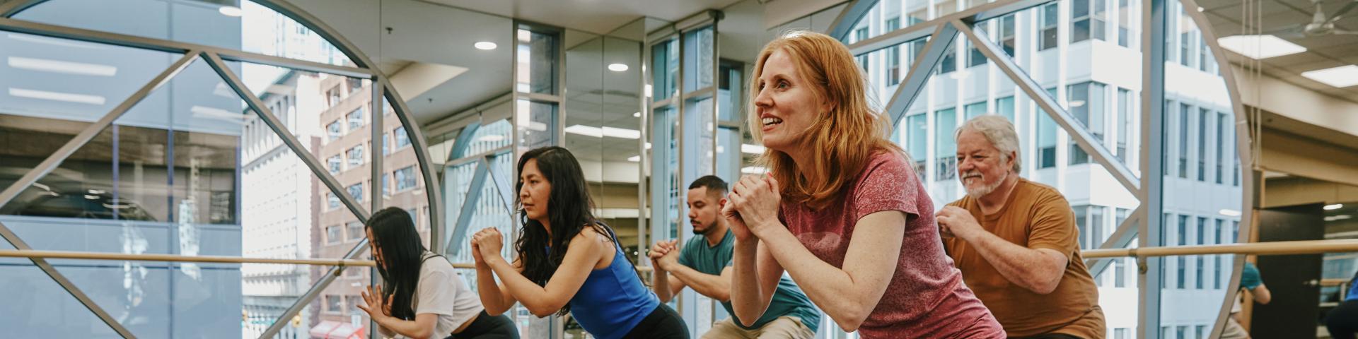 Fitness class