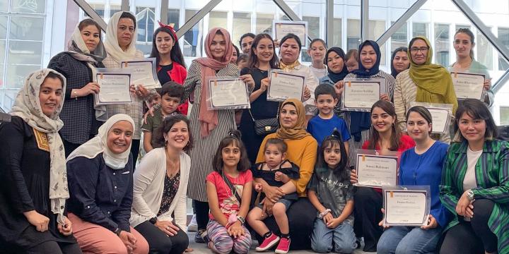 Afghan Women's Employment - Graduation party