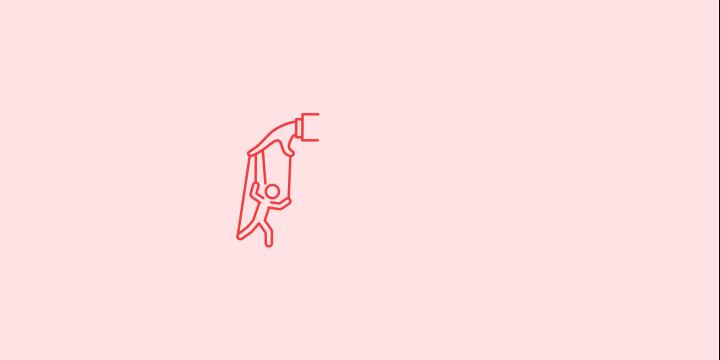 person being controlled like a puppet