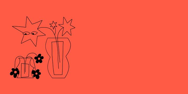 Flowers in a vase