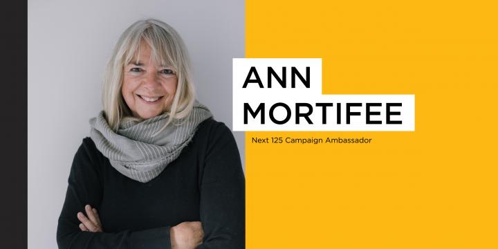 The Next 125 Ambassador, Ann Mortifee, CM 
