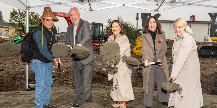 Cindy Beedie Place groundbreaking