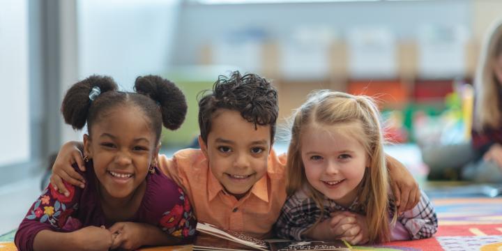 Kids at school 