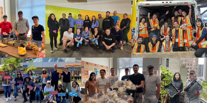 Collage of YWCA Volunteers