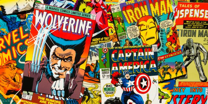 Super Hero comic books