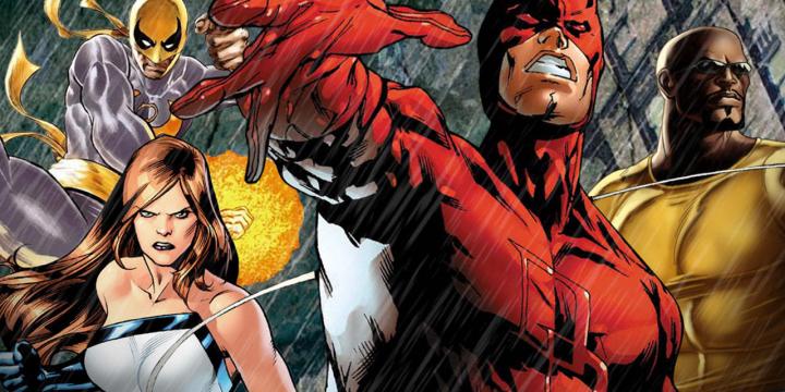 Super heroes cartoon