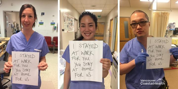 Staff at VGH