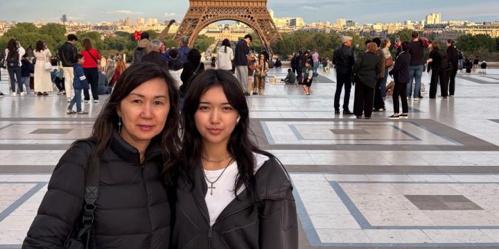 Helen Ghabel and her daughter.  