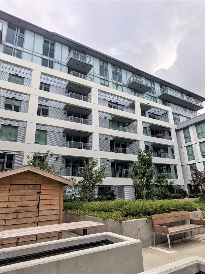 YWCA xʷƛ̓əpicən courtyard and gardens