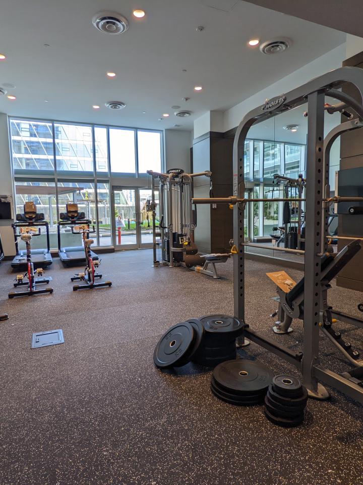 Amenities - workout space