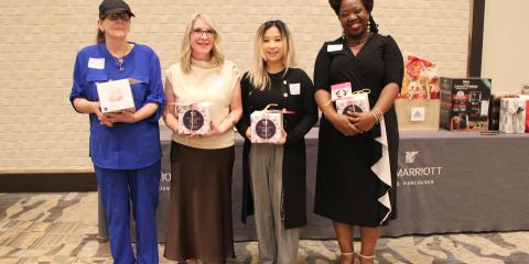 YWCA BC employees recognized at our annual Long Service Awards.