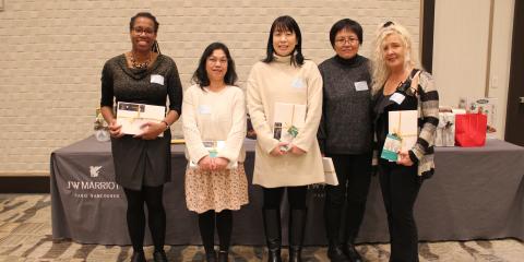 YWCA BC employees recognized at our annual Long Service Awards.