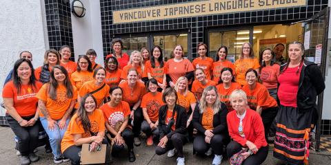 Our employees recognized National Day for Truth and Reconciliation by organizing, volunteering and attending Rhythms of Resilience: Stories of Hope and Healing.