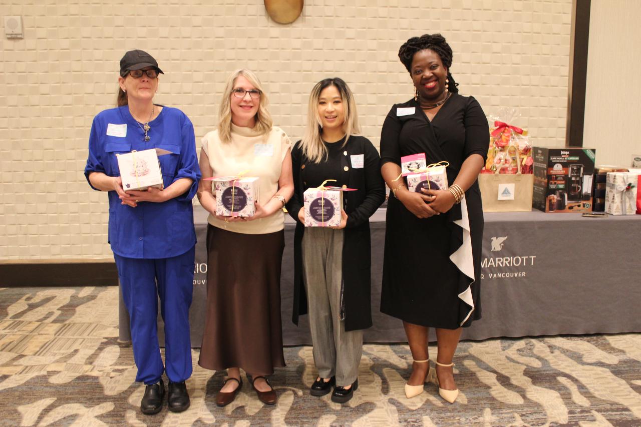 YWCA BC employees recognized at our annual Long Service Awards.