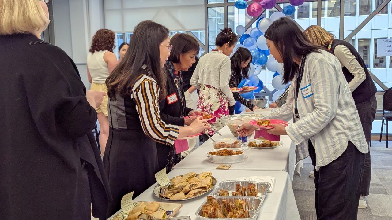 YWCA’s annual Cultural Feast is held at our main office, hosted by the YWCA Racial Equity Committee.