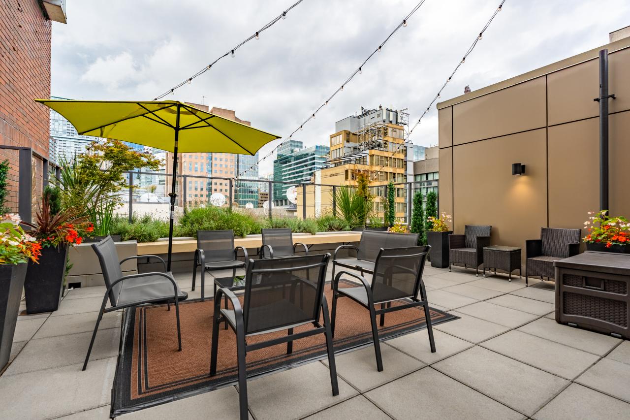 YWCA's Hotel's Rooftop Patio