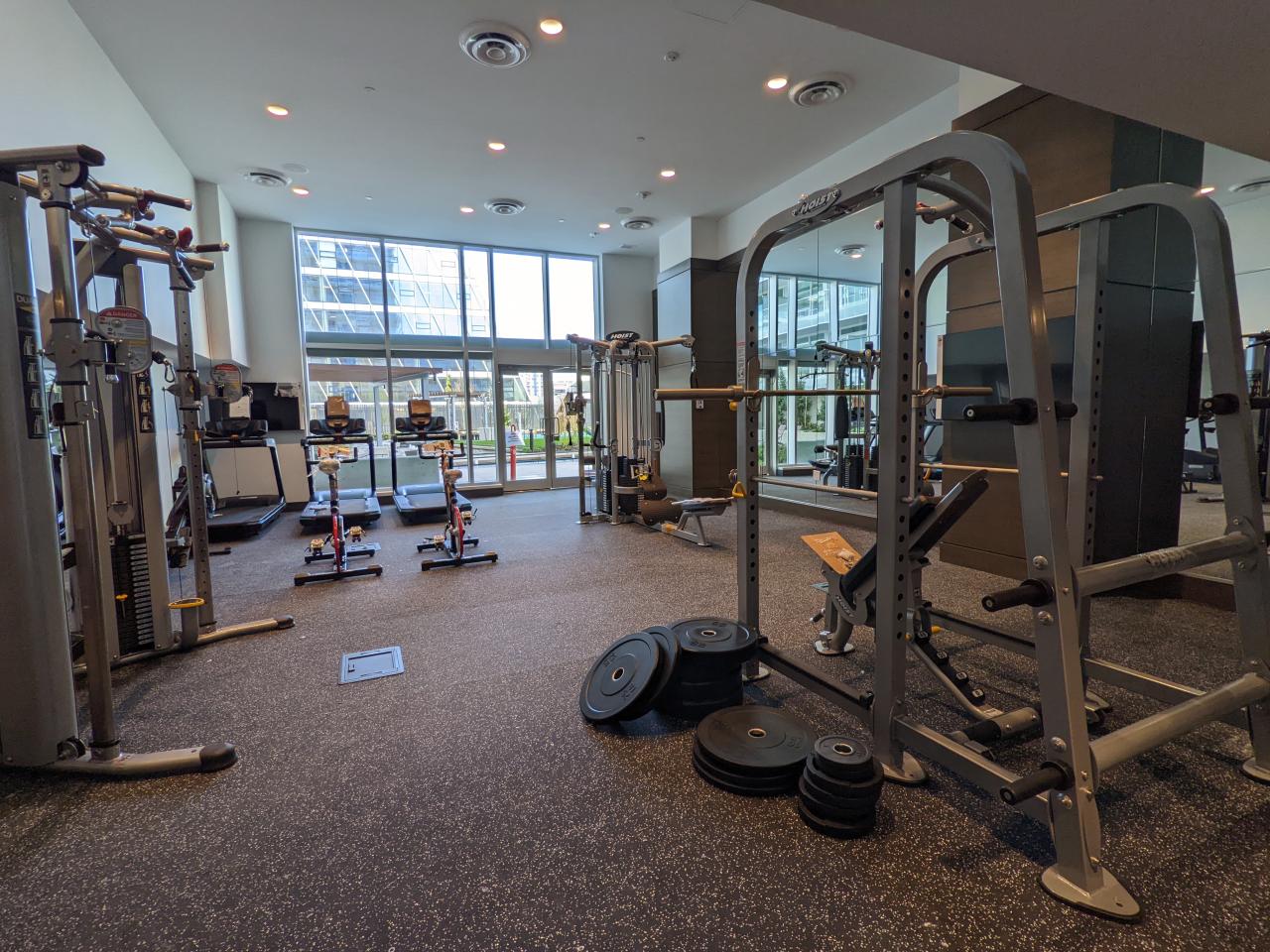Amenities - workout space