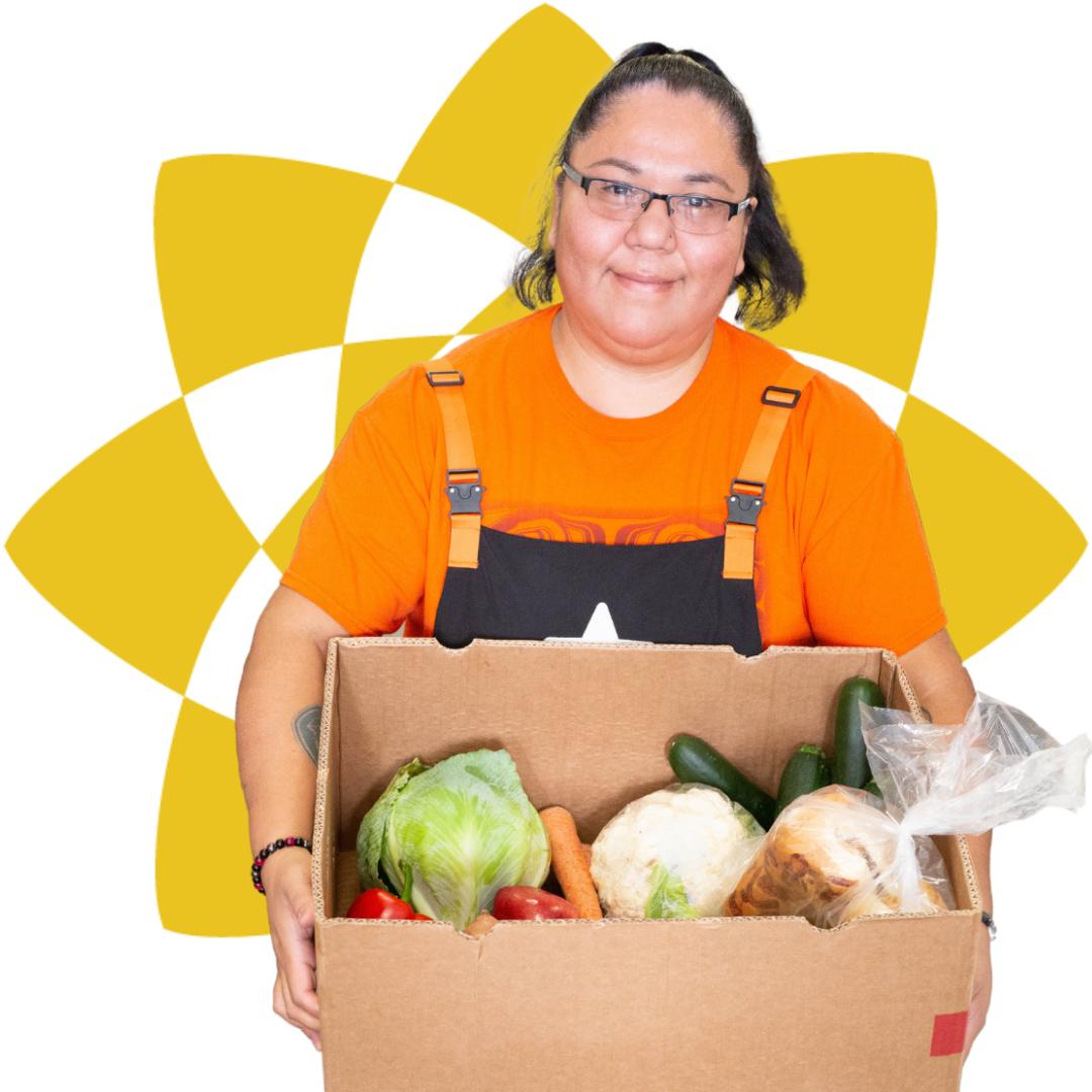 Linda, YWCA Kitchen Coordinator.