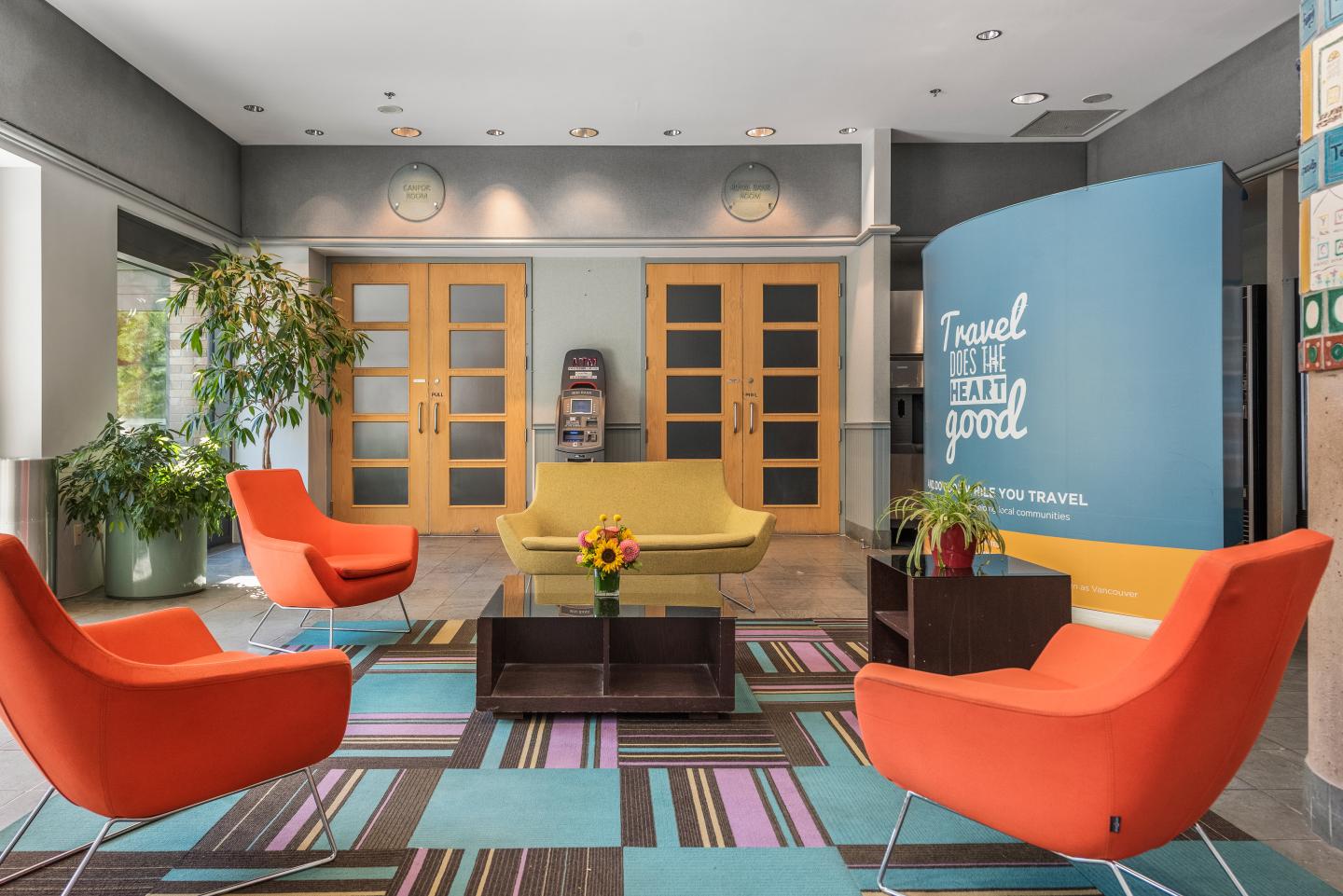 YWCA Metro Vancouver Hotel Lobby area