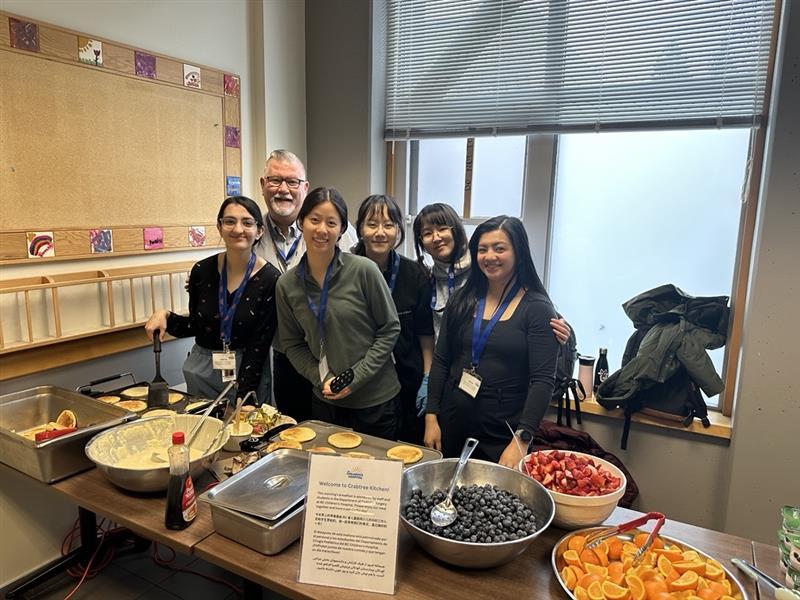 UBC volunteers at Crabtree Corner
