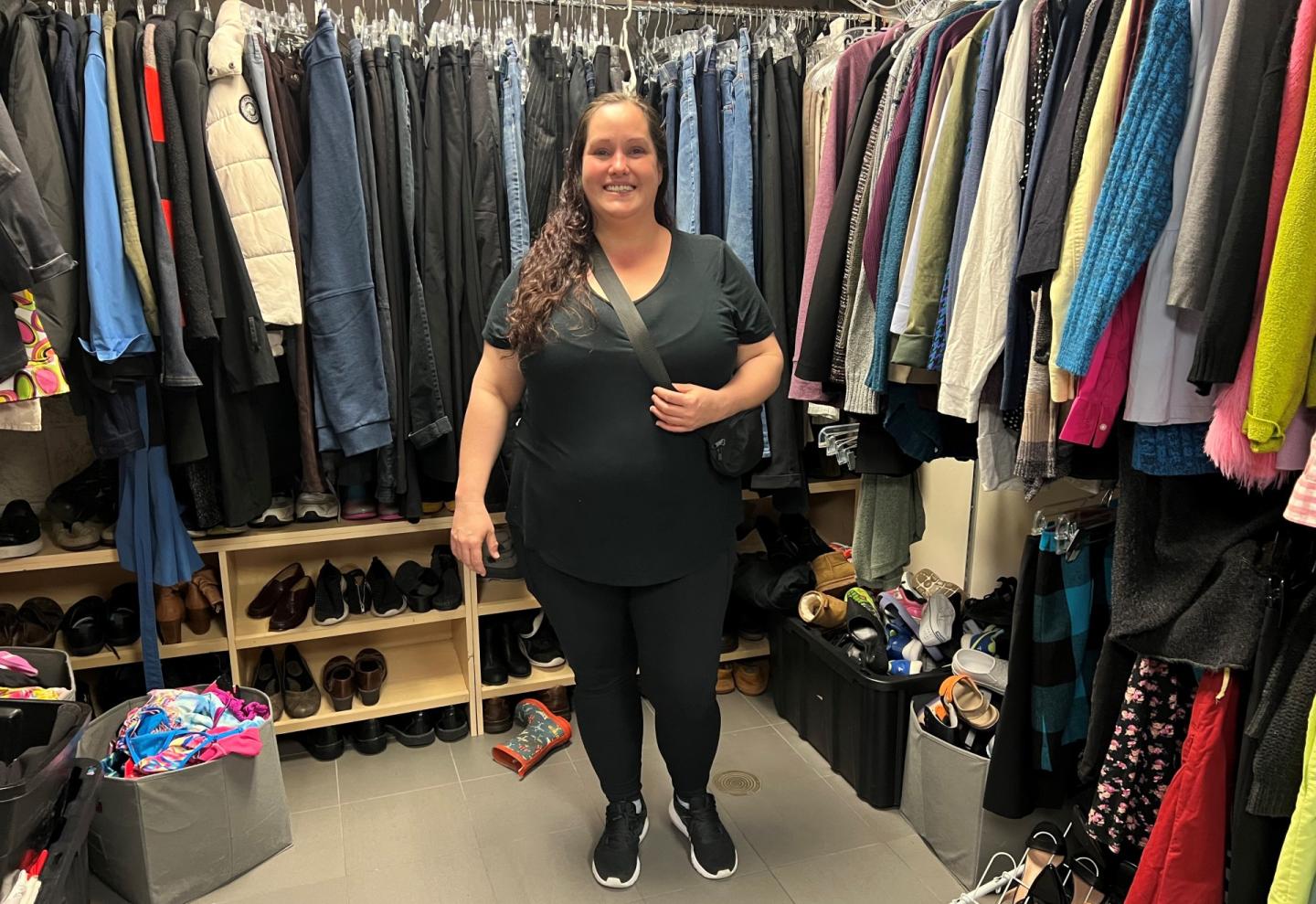 Sarah Volunteering at Crabtree Corner