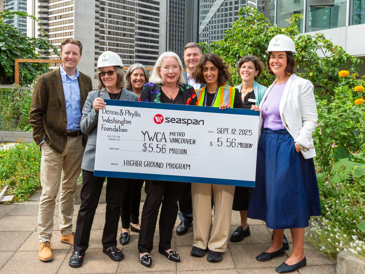 YWCA Higher Ground Staff and funders