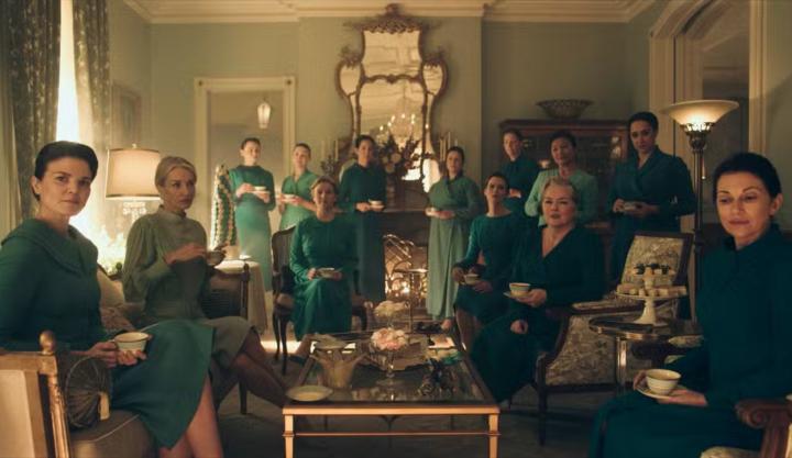 Scene from The Handmaid's Tale. Source: Hulu