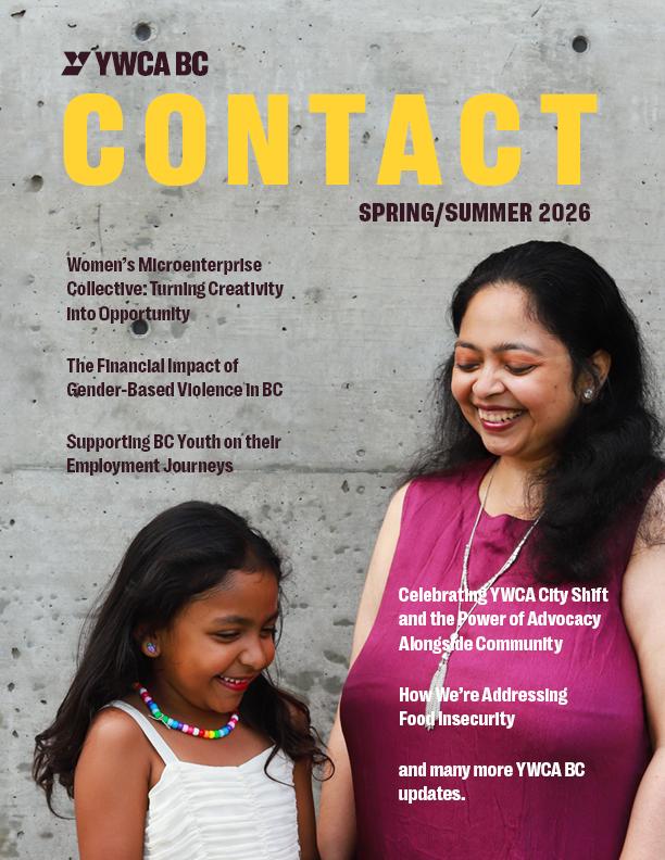 Contact Spring Summer newsletter cover