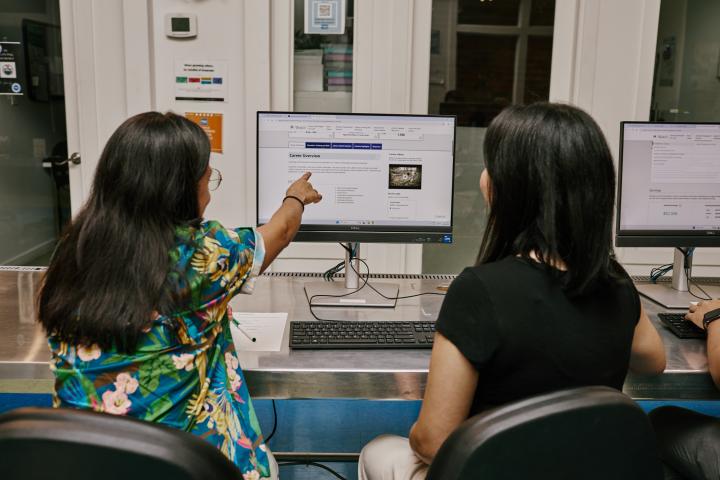 People accessing YWCA BC employment services.
