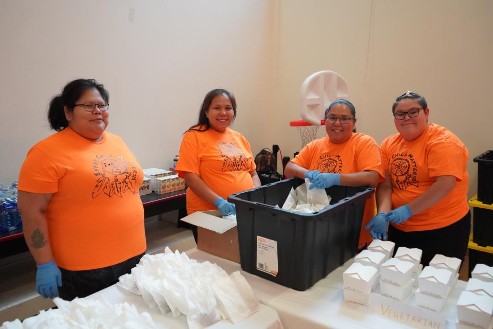 YWCA Crabtree Corner staff and volunteers