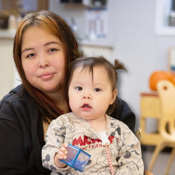 Contact Fall 2025 Cover - mom and baby