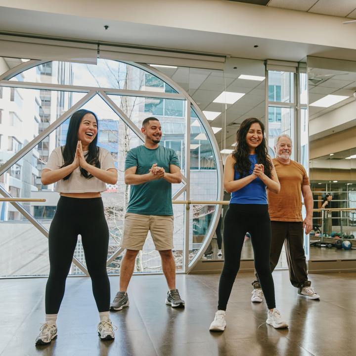 Group fitness class