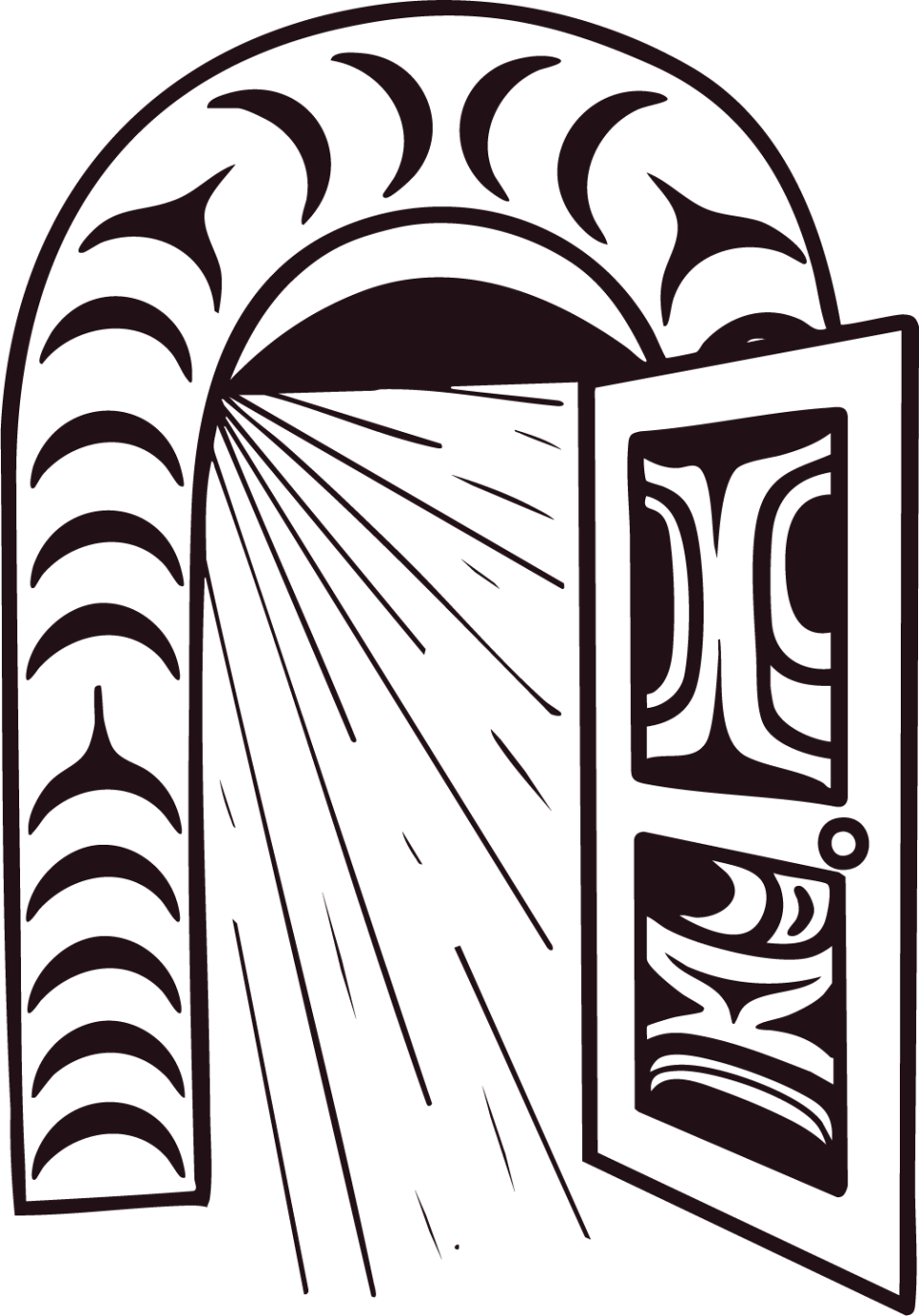 Open door illustration